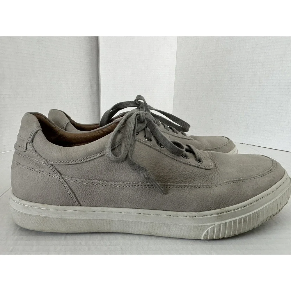 J&M Est 1850 size 10 1/2 M Men's Gray Leather Shoes 27-2329